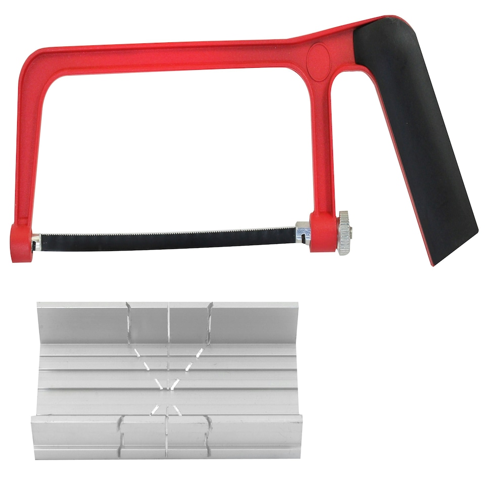 image 1 of Dekton Junior Hacksaw With Mitre Block, 150 Mm