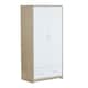 image 1 of Babymore Luno Veni Wardrobe - White Oak White | Natural