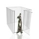 image 1 of Bettacare Extra Tall Pet Pen, 118cm x 118cm, White, 105cm High, Dog Pen for Pets, Dogs and Puppies, Easy Installation White