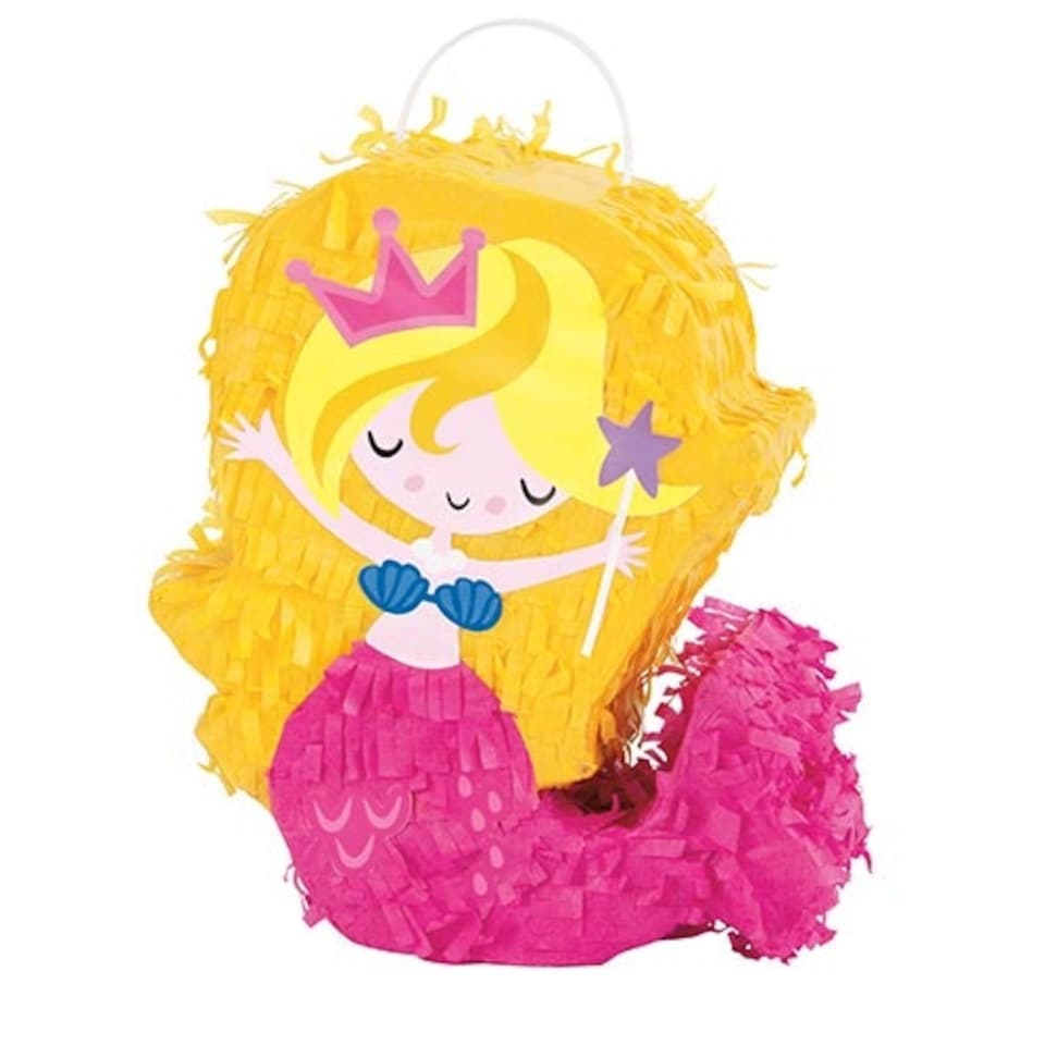 Mermaid Mini Pinata Decoration 19cm