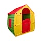 image 1 of 1.09m Yellow & Red Kids Indoor Outdoor Plastic Wendy House Magical Playhouse