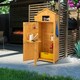 image 3 of Outdoor Storage Shed Garden Tool Utility Cabinet Waterproof Asphalt Roof
