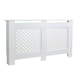 image 6 of Large Radiator Cover MDF Wooden Home Decorative Modern Design | White