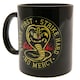 image 1 of Cobra Kai Strike First No Mercy Mug - Black/Yellow - One Size