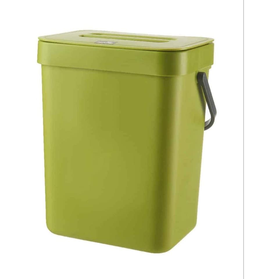 image 1 of Puro Hanging Compost Caddy 3L | Green | Lime | 3L