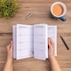 image 8 of 2027 Diary A5 Week to View - Spiral Bound Hardback Wiro Planner, January to December 2027 - Weekly Organiser with Durable Cover (Butterfly)