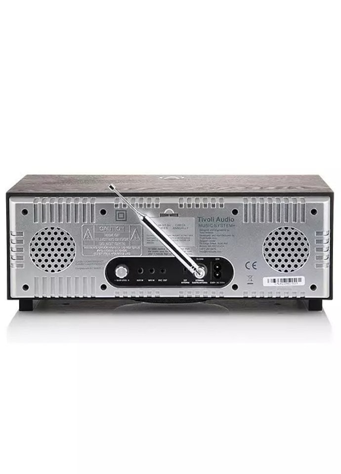 image 1 of Tivoli Audio Music System+ DAB FM Radio CD - All-in-One System Black Silver