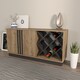 image 4 of Decorotika Luna Sideboard with Cabinets - W 148 cm x H 80 cm x D 40 cm
