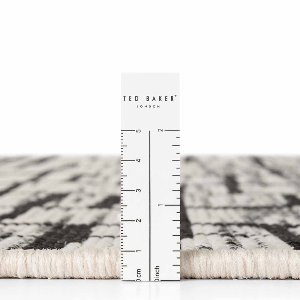 image 1 of Ted Baker Indoor Outdoor Crouch Round Abstract Rug