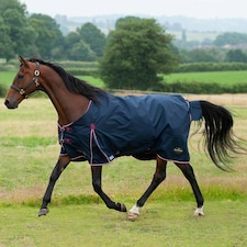 Gallop Equestrian Trojan Duraproof 50G Turnout Blue | Size: 5ft 6
Colour: Navy