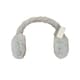 image 3 of Aroma Home Heatable Ear Muffs Grey Faux Fur