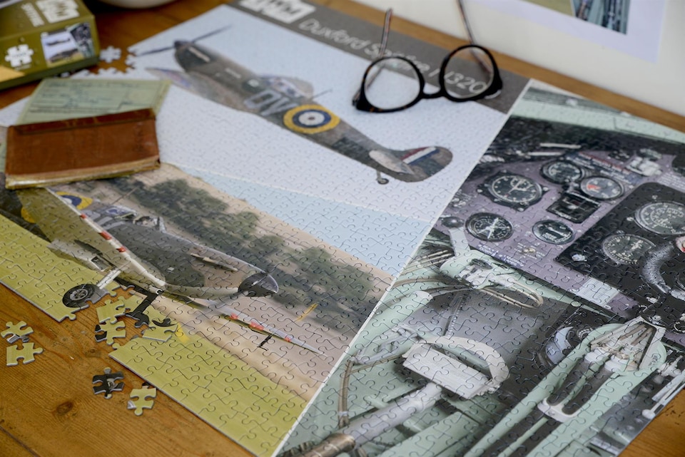 image 1 of Imperial War Museum Spitfire 1000 Piece Jigsaw Puzzle