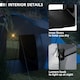 image 6 of Outsunny 4-6 Man Camping Tent with 2 Bedroom and Living Area