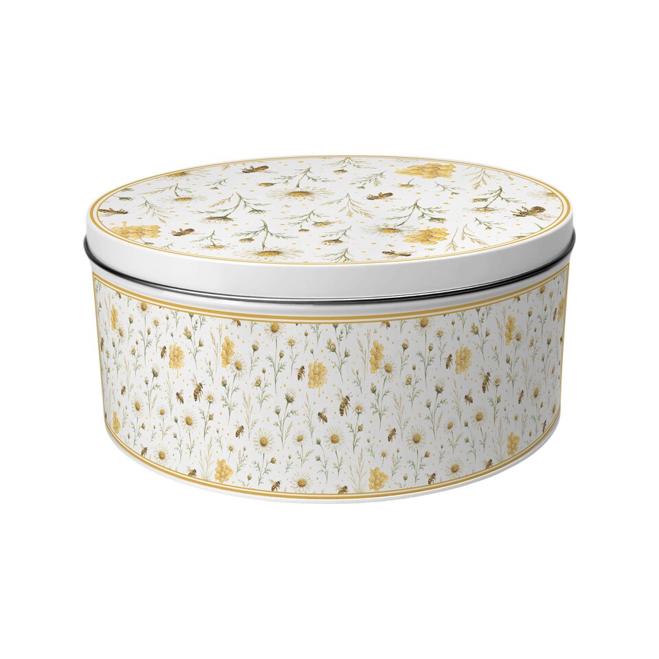 image 1 of Bees & Buds Large Round Cake Tin