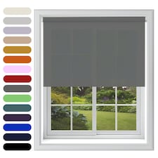 Daylight Roller Blind 180cm x 160cm Grey | Dakr Grey