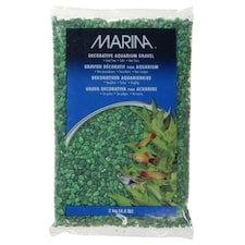 Marina Decorative Aquarium Gravel 2kg - Green Tone on Tone