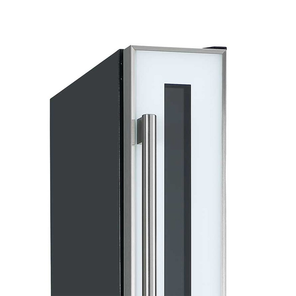 image 1 of Cookology CWC150WH 15cm Wine Cooler, White, 7 Bottles, 20L, Digital Temp Control, Reversible Door