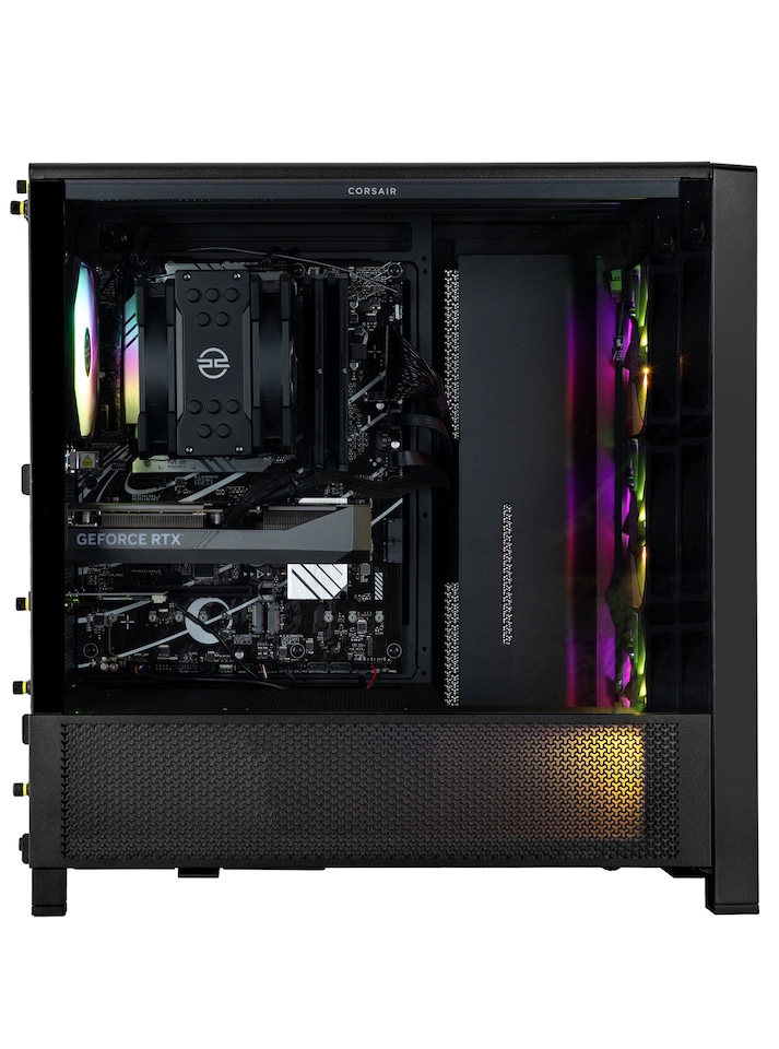 image 1 of PCSpecialist PRO Gaming PC - Intel i7-14700F Nvidia RTX 5060Ti 32GB RAM 2TB M.2 SSD Windows 11 Home