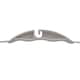 image 10 of JVL Grey Peg Basket with 48 Soft Touch Leaf Clothes Pegs,  Assorted Colours