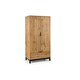 image 2 of Premier Oak-Effect 2 Door 1 Drawer Wardrobe