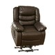 image 1 of Brooklyn Electric Riser Recliner with Massage and Heat - Brown