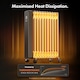 image 7 of VonHaus Oil Filled Radiator Digital Portable Electric Heater