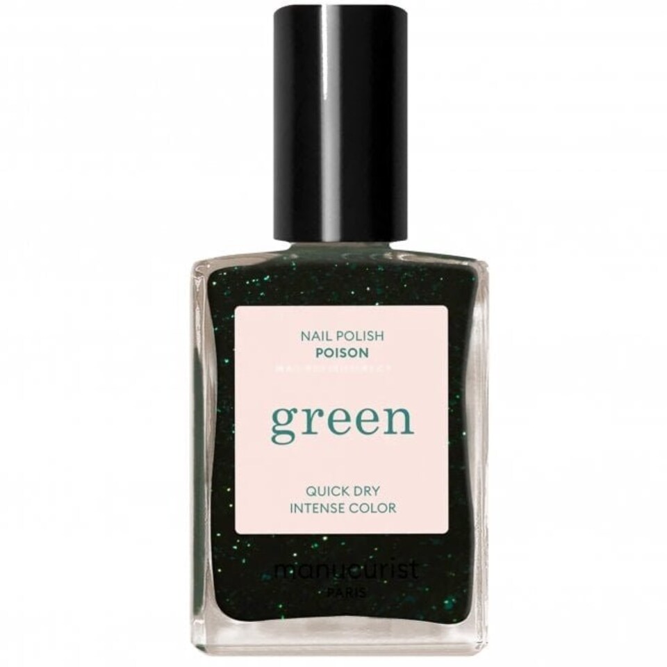 image 1 of Manucurist Green Vegan-Friendly Nail Polish Greens 15ml Grey | Poison