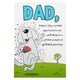 image 4 of Hallmark Father's Day Card For Dad - Funny Dog And Steak Design