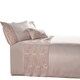 image 1 of Valencia Polycotton Duvet Cover Set with Pillowcase Pink | Single
