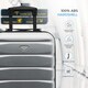 image 3 of 55x35x20cm Carry On Cabin Hard Shell Suitcase - 100+ Airlines Approved Including EasyJet (Paid), British Airways, Ryanair (Priority), TUI Chrome | Aluminium | Cabin Bag