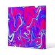 image 1 of Pink & Blue Marble (Canvas Print) 90 x 90 x 4cm