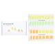 image 1 of Nail Sticker (assorted Colour) - # Vitamin V Nail - 32pcs Multi