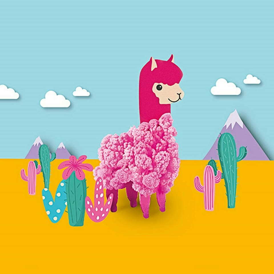image 1 of Gift Republic Crystal Pet Grow Your Own Llama