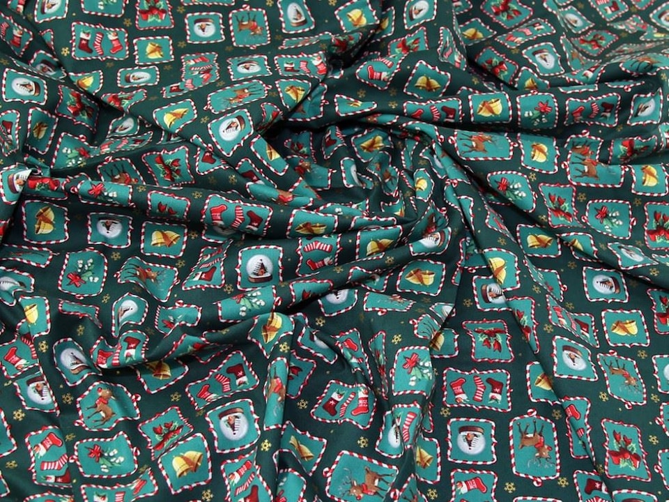 Green 100% Cotton Fabric for Bag Making, Dressmaking, Quilting, 135cm / 53" Wide - per metre