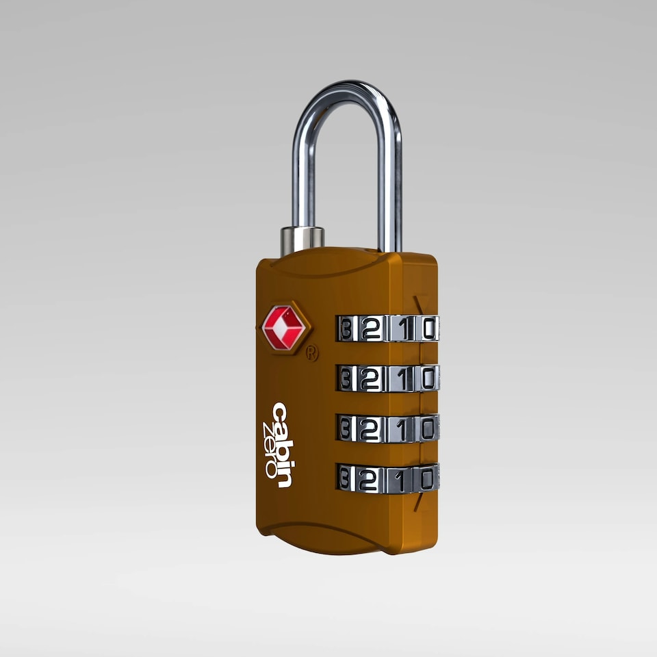image 1 of Travel TSA Lock - Orange Chill Yellow