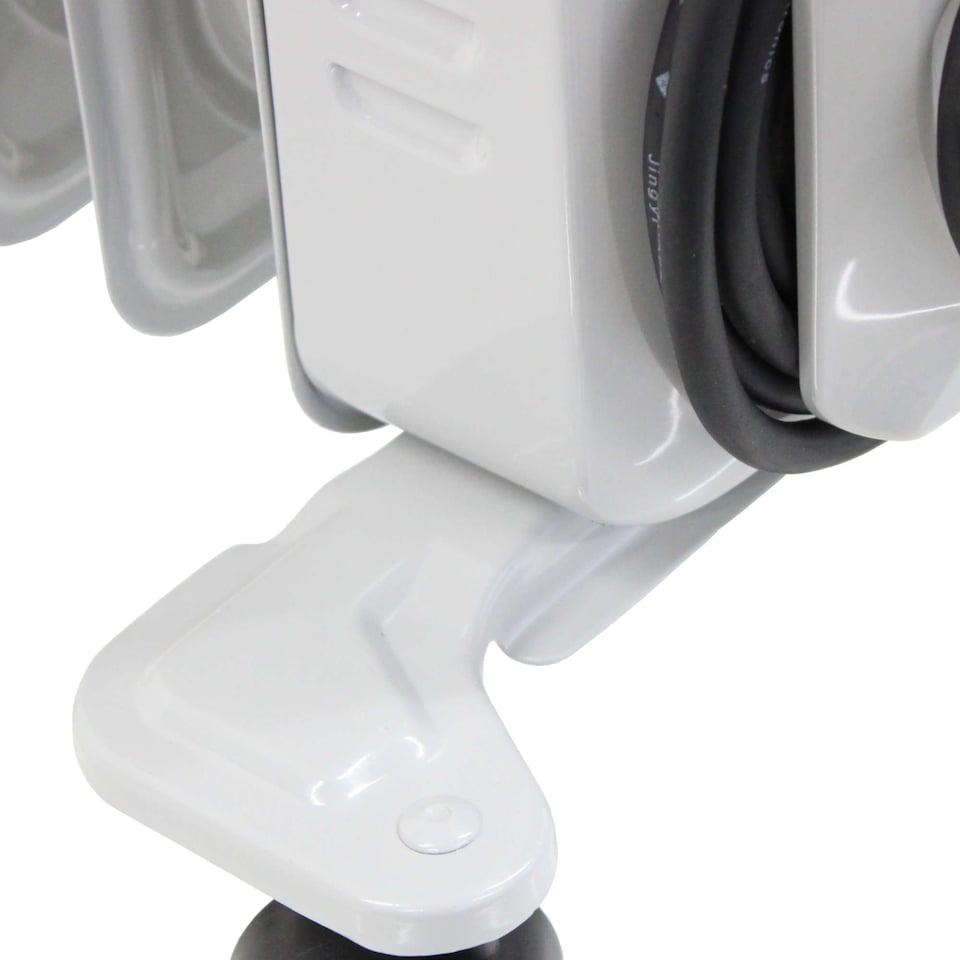 image 1 of 1000W 5 Fin Portable Oil Filled Radiator Electric Heater