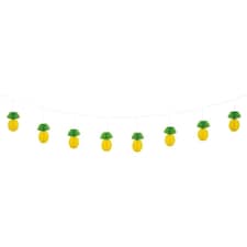 Unique Party Pineapple Luau/Beach Party Garland - Yellow/Green - One Size