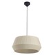 image 4 of Nordlux Dicte Indoor Pendant Light Brown Textile E27 Hand Pleated - Mains Powered, IP20