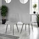 image 7 of Pair of Fenton Chairs Grey | Light Grey