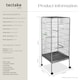 image 6 of Bird Cage - bird aviary, 146 cm tall