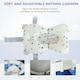 image 6 of HOMCOM Foldable Baby Bath Tub Ergonomic with Temperature-Induced Water Plug