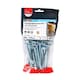 image 2 of Timco - Carriage Bolts & Hex Nuts - Zinc (Size M8 x 100 - 40 Pieces)