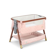 Tutti Bambini CoZee Luxe Mini Me Crib - Walnut/Blush