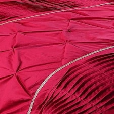 Eleanor Duvet Cover Set - Double - Red