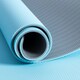image 3 of Blue/Grey Yoga Mat