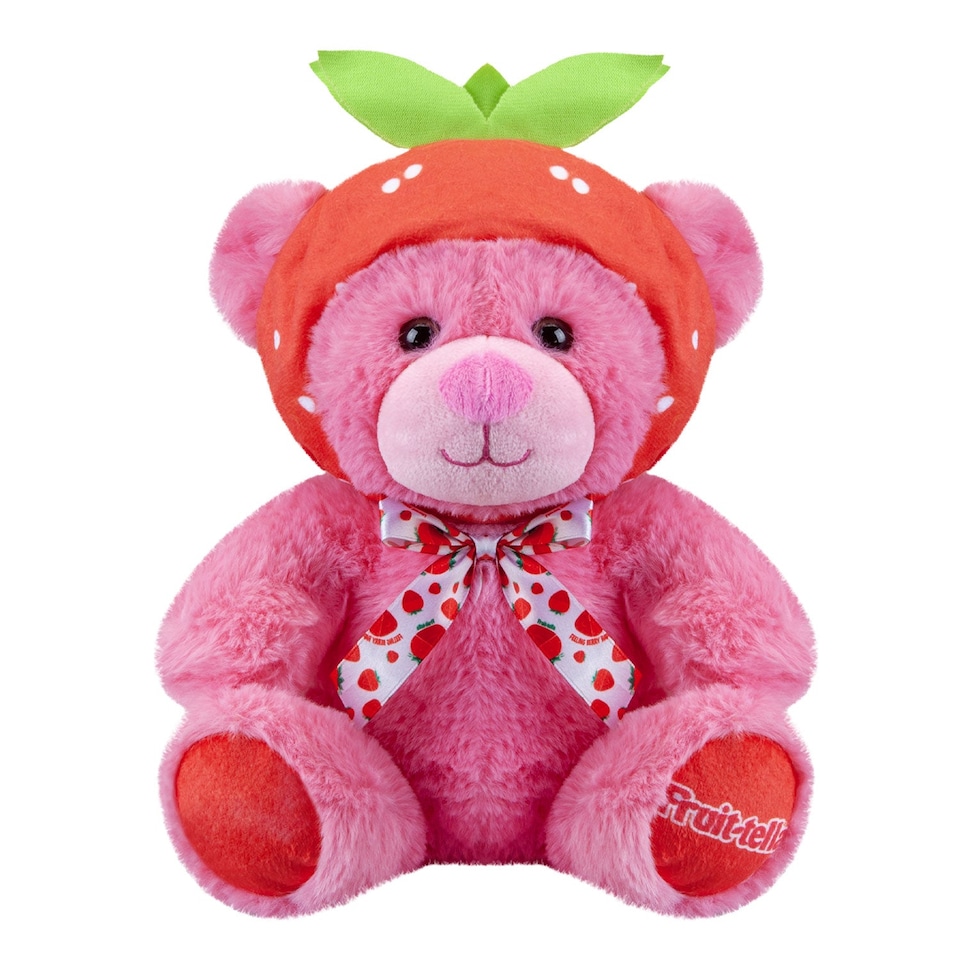 image 1 of vfm-estore Fruit-tella Bear Plush Toy - Strawberry 23cm