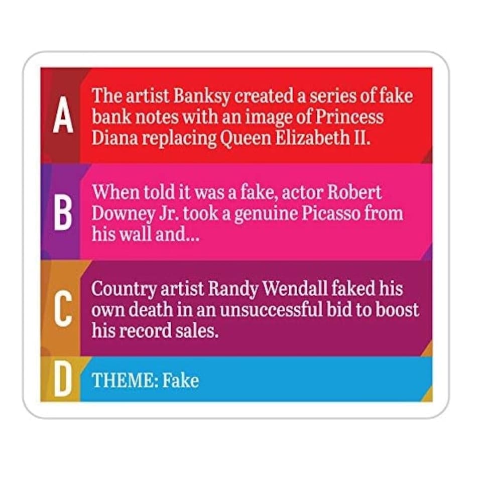 image 1 of Cheatwell Games No Way Quiz Card Game