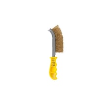 SupaTool Wire Brush - Brass Coated - 9.5 x 33.5 x 2.2cm