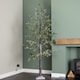 image 2 of 8ft (2.40m) Tall Light up Christmas Snow Tree with 412 Warm White LEDs