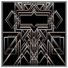 Geometric art (Picutre Frame) Grey | S